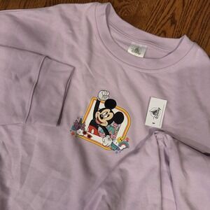 NWT Disney Parks Mickey Mouse's Retro Vacation Icon Spirit Jersey Sweatshirt 1X